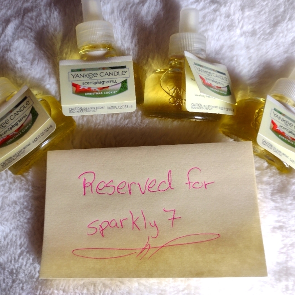 Reserved listing for sparkly7 only
